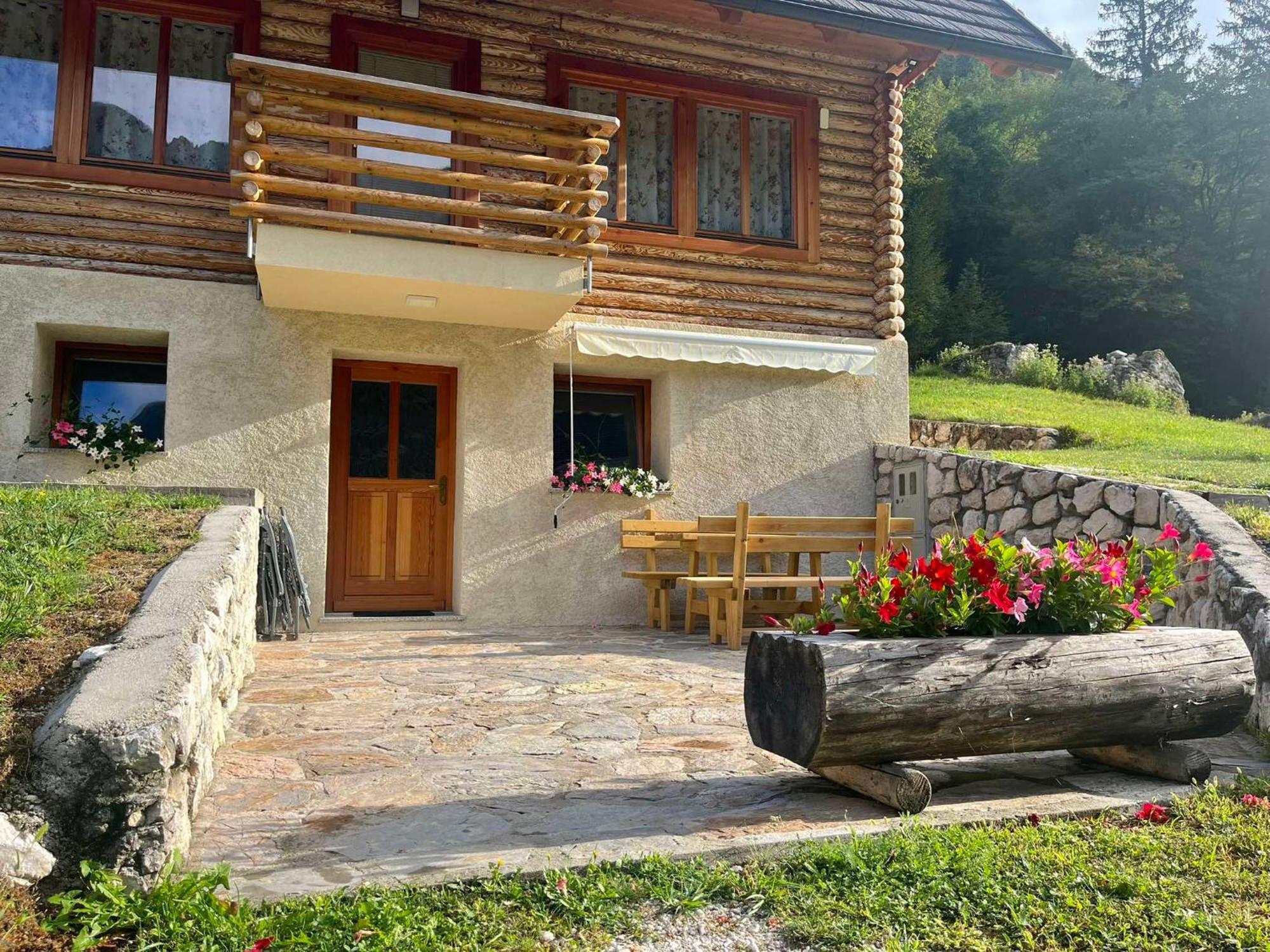 Apartments And Rooms Kravanja Trenta Bagian luar foto